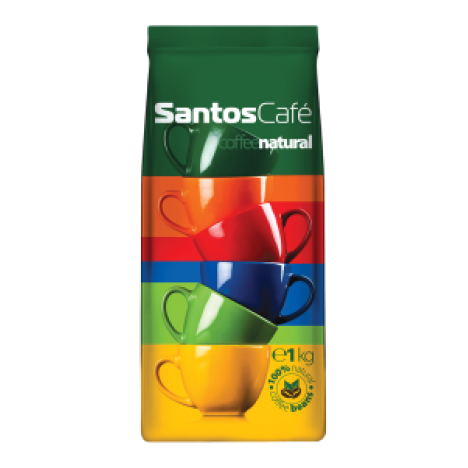 SantosCafe natural 1кг зърна