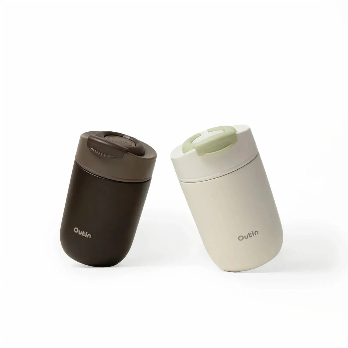 Термочаша Outin Travel Tumbler - Sand White