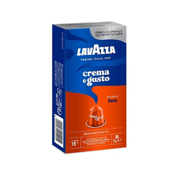 LAVAZZA CREMA E GUSTO Forte Alu - капсули съвместими с Nespresso 10 бр.