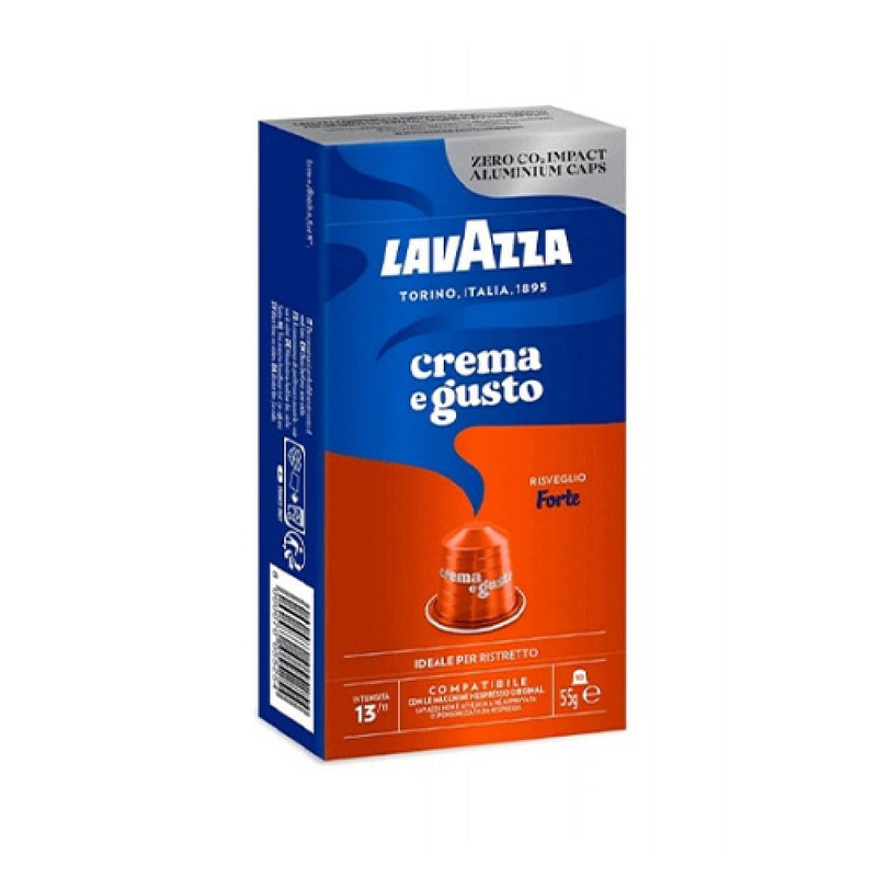 LAVAZZA CREMA E GUSTO Forte Alu - капсули съвместими с Nespresso 10 бр.